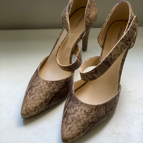 Liz Claiborne snake print heels size 8 - Picture 4 of 5